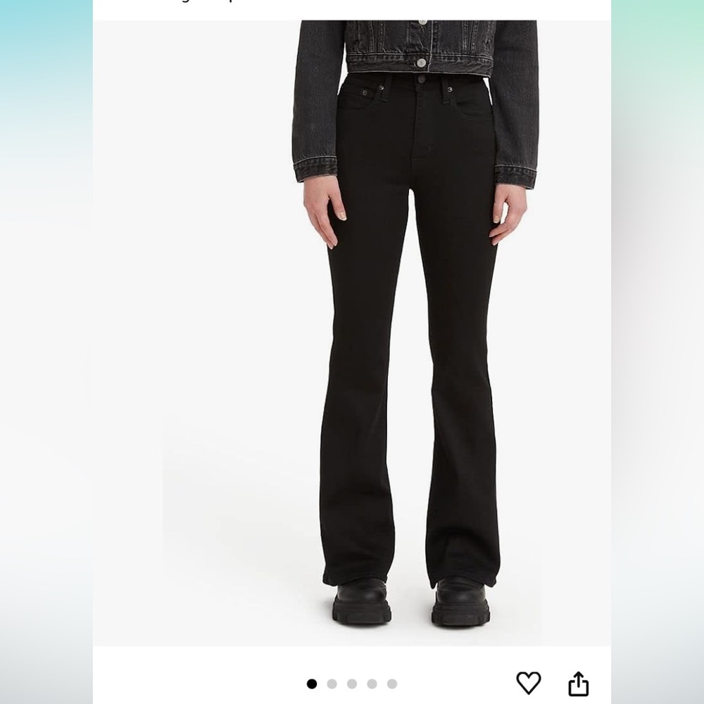 Levi’s Flare Black Jeans